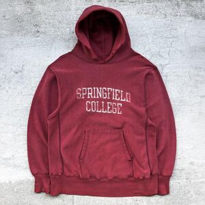 1980s Vintage Champion Springfield College Reverse Weave Hoodie